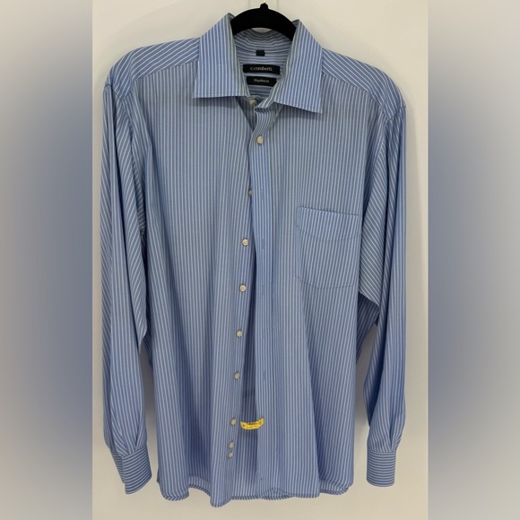 C. Comberti Men's Long Sleeve Button Up Shirt - Picture 1 of 9